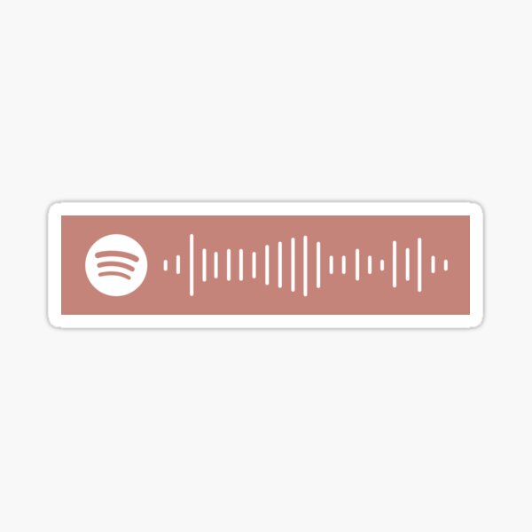 Cherry Blossom Album Spotify Code Sticker