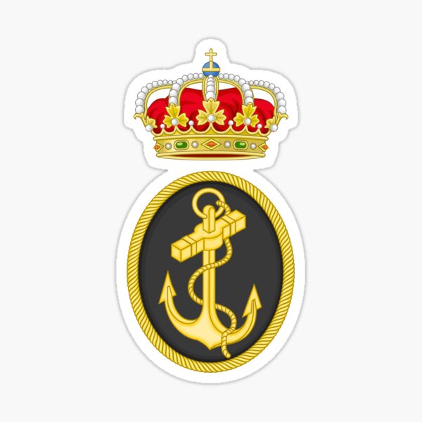 Pegatina con la obra Escudo armada espa ola de Enriquegl Redbubble