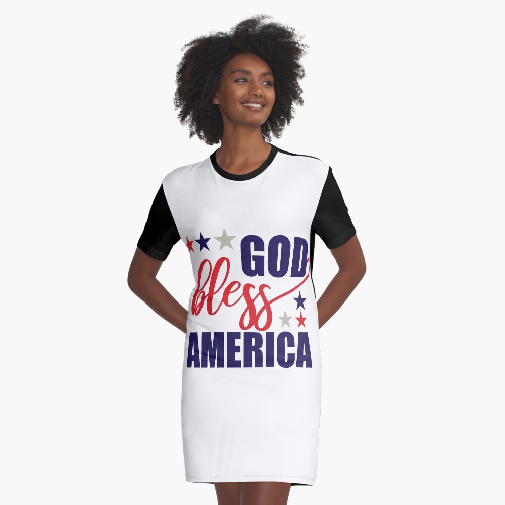 God save america t best sale shirt dress