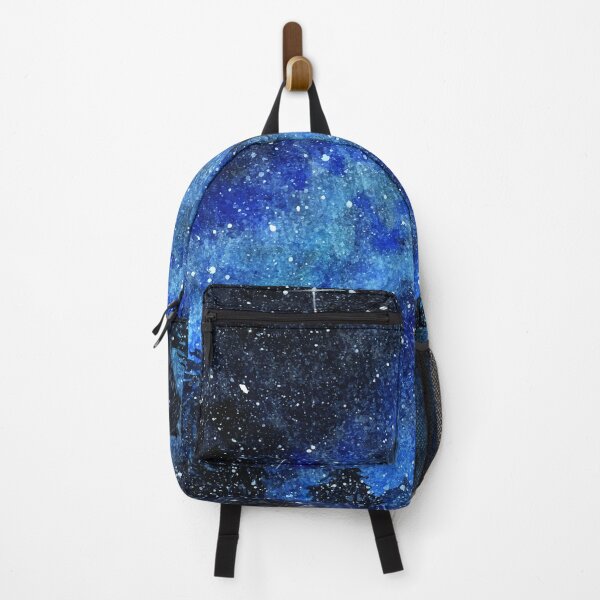 Item preview, Watercolor Starry Sky In Pinewood Forest designed and sold by Vector Scout Lab.