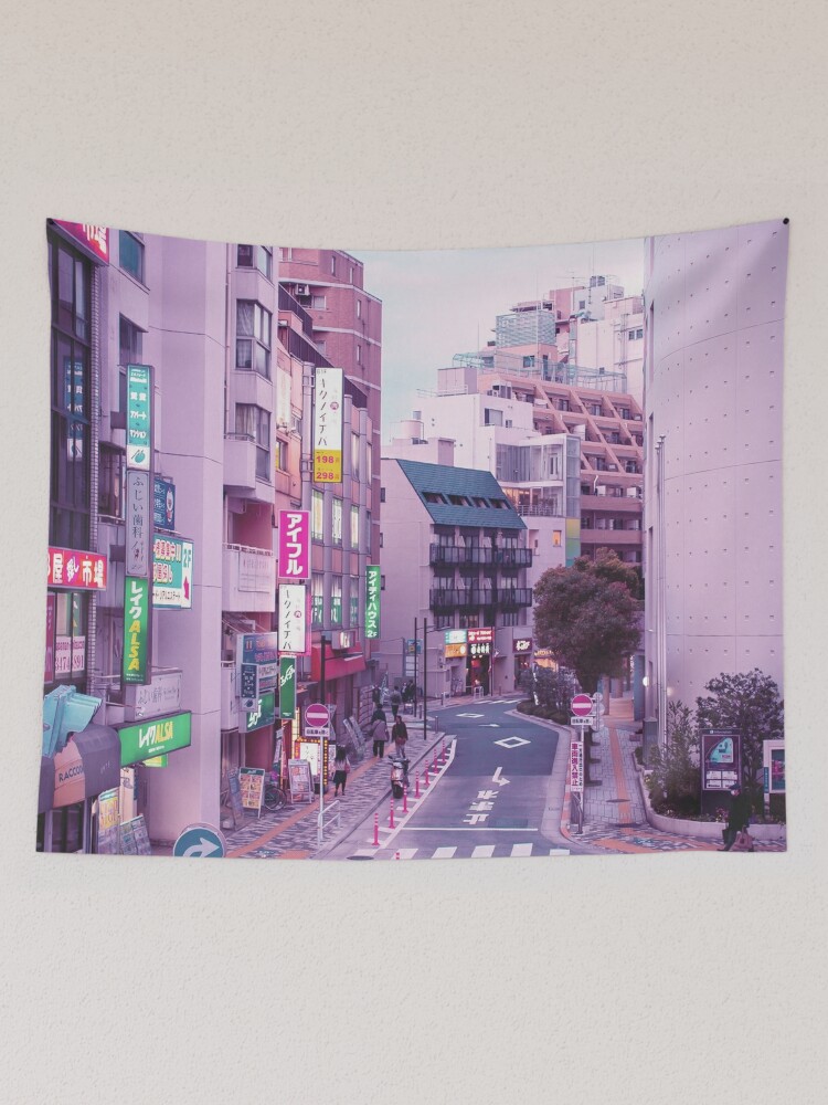 Vaporwave Aesthetic Tokyo Pink Japan Citypop lofi moody vibe Poster for  Sale by TokyoLuv