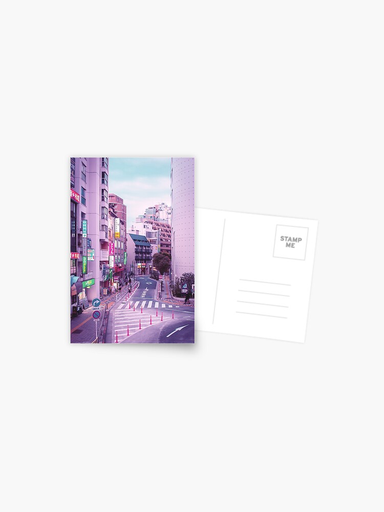 Vaporwave Aesthetic Tokyo Pink Japan Citypop lofi moody vibe Poster for  Sale by TokyoLuv