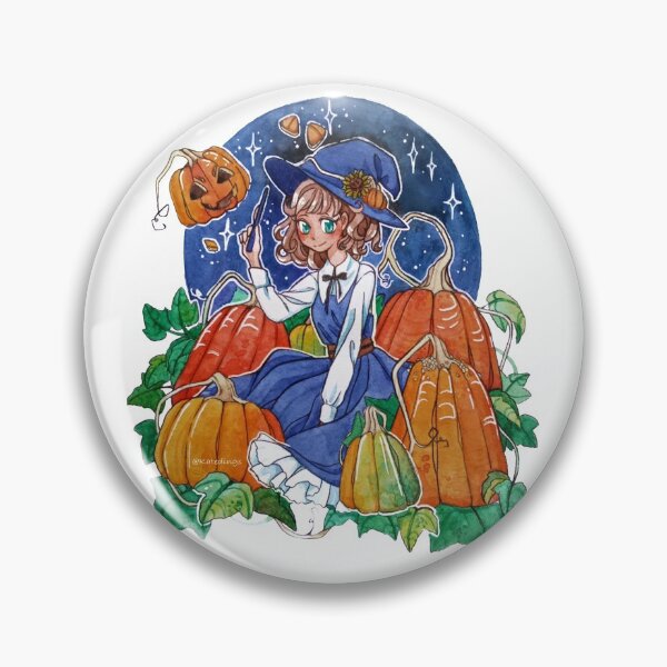 Artikelvorschau, Pumpkin Witch Sticker Design entworfen und verkauft von Kathidings.