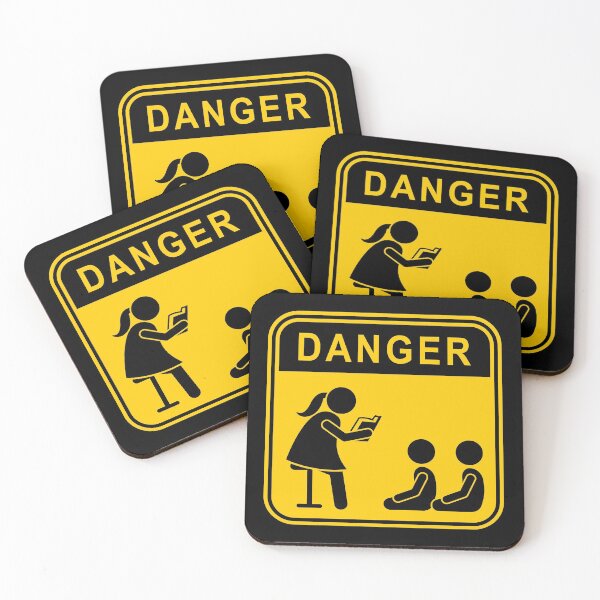 Item preview, DANGER - NO SCHOOL - LOCKDOWN RULES designed and sold by DontKnowMuch.