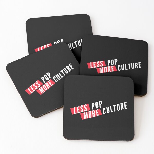 Item preview, Less Pop More Culture Abstract Pattern designed and sold by SAVWIS.