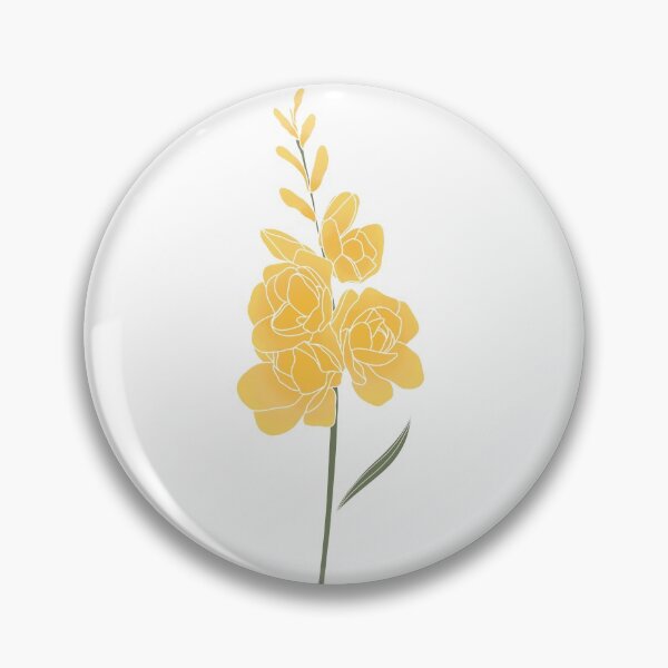 Item preview, Yellow Spring Flower designed and sold by WithAhava.