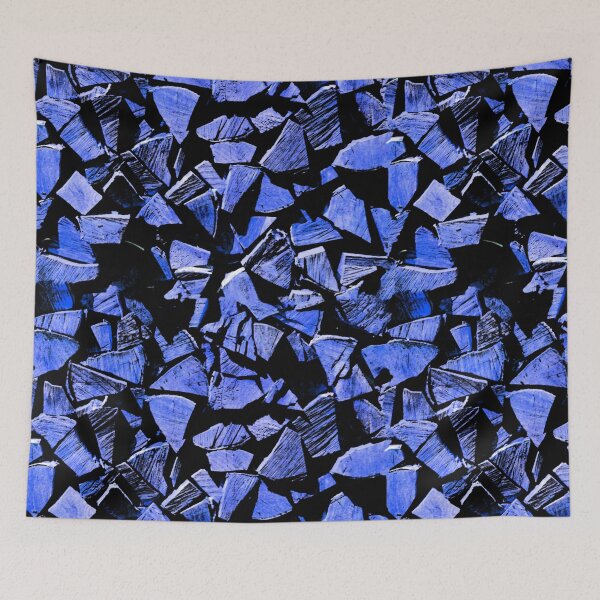 Item preview, Logs blue designed and sold by tada-leipzig.