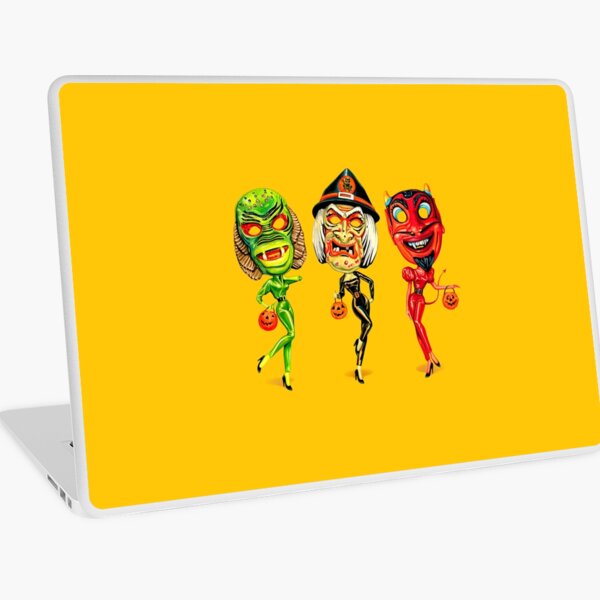 Item preview, Trick or Treat Pin-Ups - Yellow designed and sold by Kelly  Gilleran.