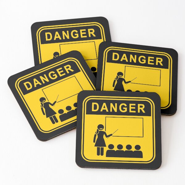 Item preview, DANGER - NO TEACHING - LOCKDOWN RULES designed and sold by DontKnowMuch.