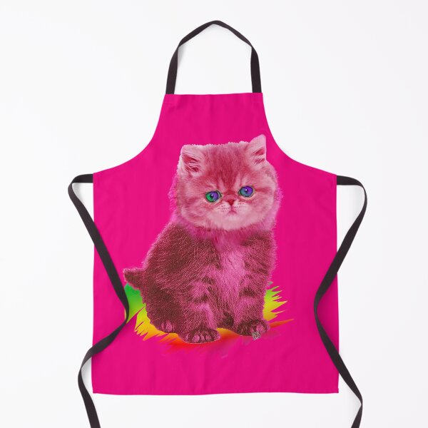 Item preview, My Pink Cat Sitting on A Rainbow (By AliceCCI) designed and sold by VanyssaGraphics.