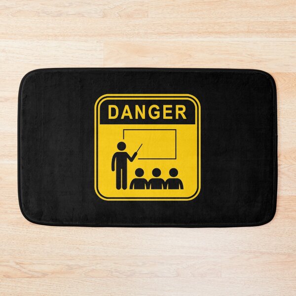 Item preview, DANGER - NO CLASSROOM TEACHING - LOCKDOWN RULES designed and sold by DontKnowMuch.