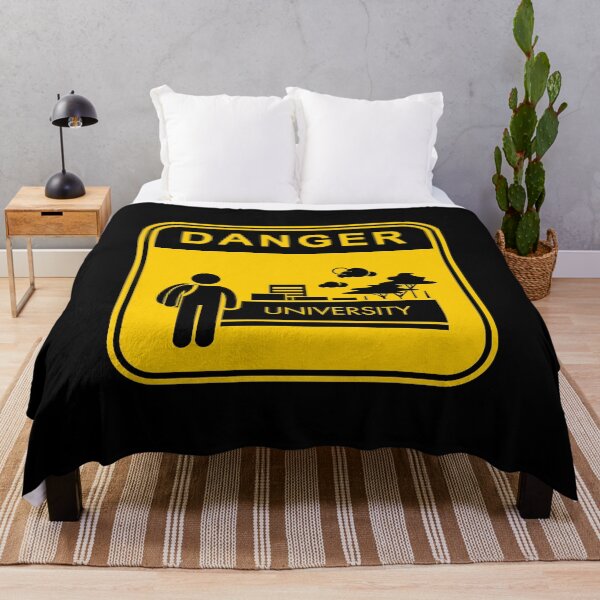 Item preview, DANGER - NO UNIVERSITY - LOCKDOWN RULES designed and sold by DontKnowMuch.