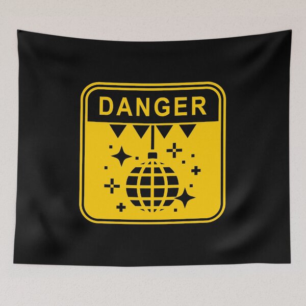 Item preview, DANGER - NO DISCO - LOCKDOWN RULES designed and sold by DontKnowMuch.