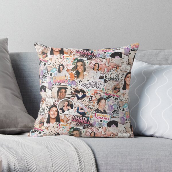 charlie merch Throw Pillow