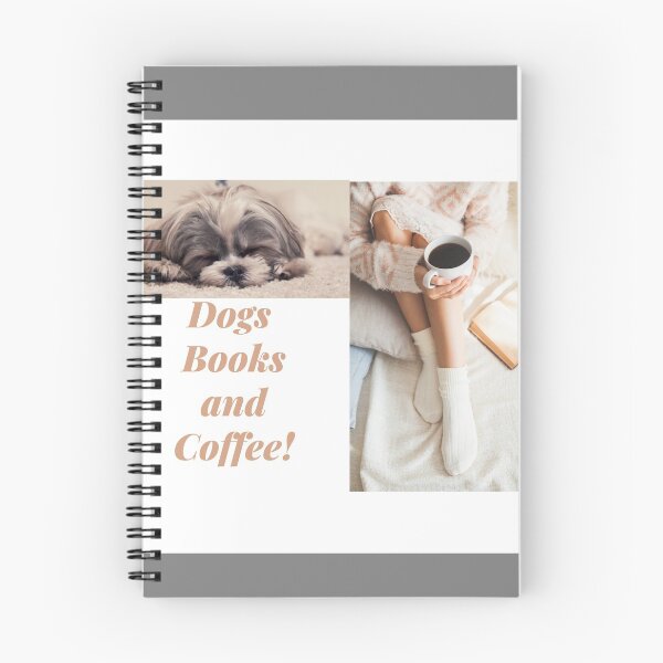 Item preview, "Dogs Books and Coffee"! designed and sold by ShannaCreations.