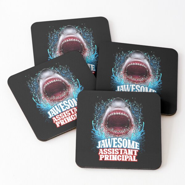 Item preview, Jawesome Assistant Principal - Great White Shark  designed and sold by Meliafroggy.