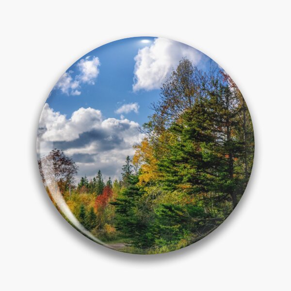 Item preview, Dirt Road on a Sunny Autumn Day designed and sold by kenmo.