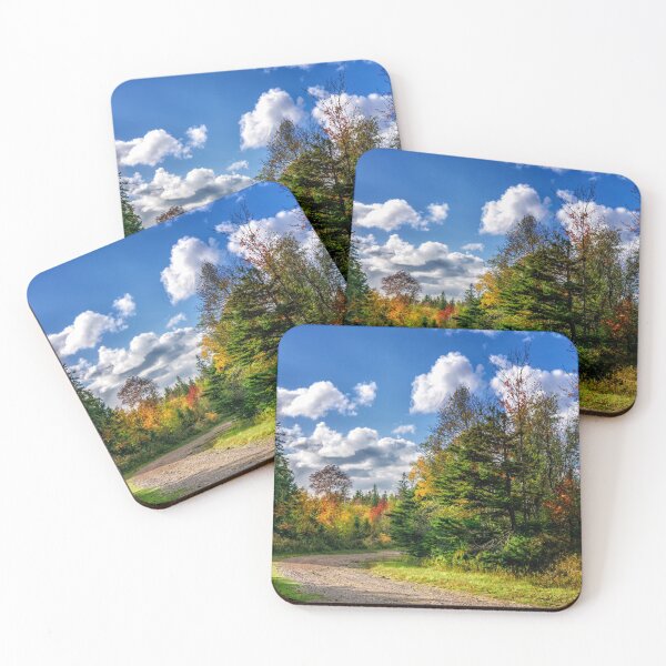 Item preview, Dirt Road on a Sunny Autumn Day designed and sold by kenmo.