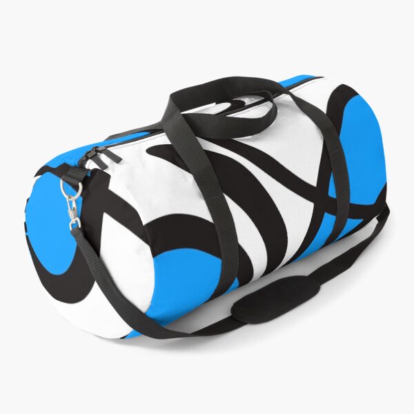 Item preview, abstract blue poppage designed and sold by matt king.