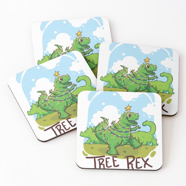 Item preview, Christmas Tree Rex designed and sold by MissCookieFairy.