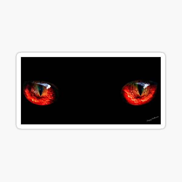 Glaring Sticker