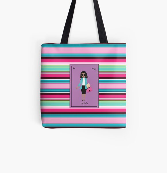 La Jefa All Over Print Tote Bag
