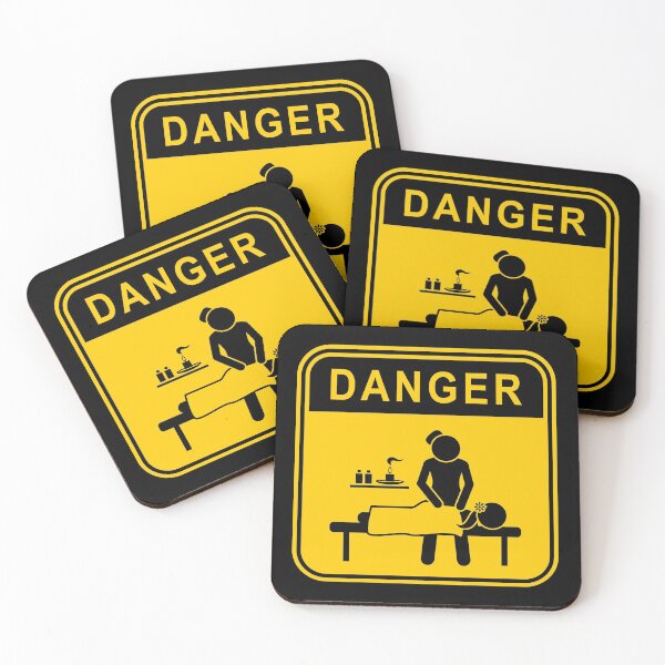 Item preview, DANGER - NO SALONS - LOCKDOWN RULES designed and sold by DontKnowMuch.