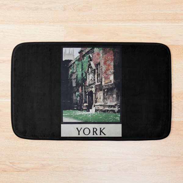 Item preview, York retro poster designed and sold by CorasPosters.