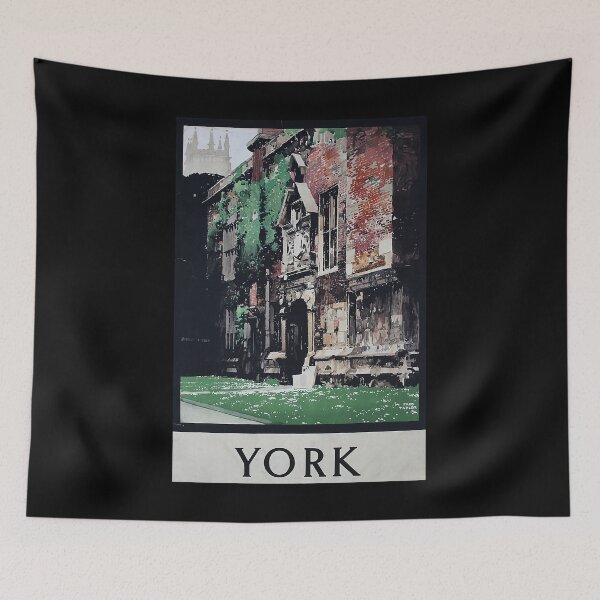 Item preview, York retro poster designed and sold by CorasPosters.