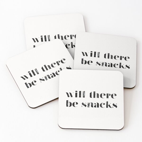 Item preview, Will there be snacks? designed and sold by MonsieurArtiste.