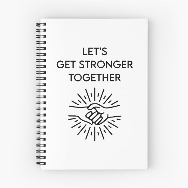 Item preview, Let's Get Stronger Together designed and sold by MJLdesigns.