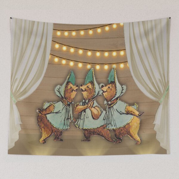 Item preview, Country Florida Sunbonnet Bears Sing at the Jamboree designed and sold by gunsnhoney.