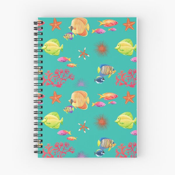 Item preview, Tropical Fish Pattern - Colorful Aquarium Fishes designed and sold by GreenSplash.
