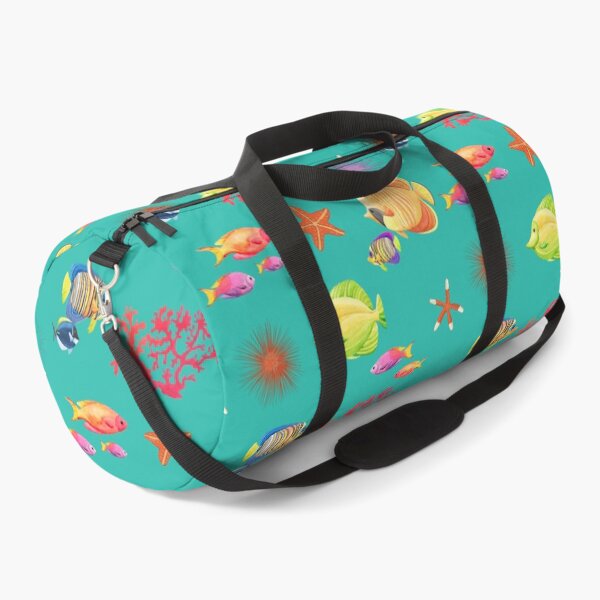 Item preview, Tropical Fish Pattern - Colorful Aquarium Fishes designed and sold by GreenSplash.