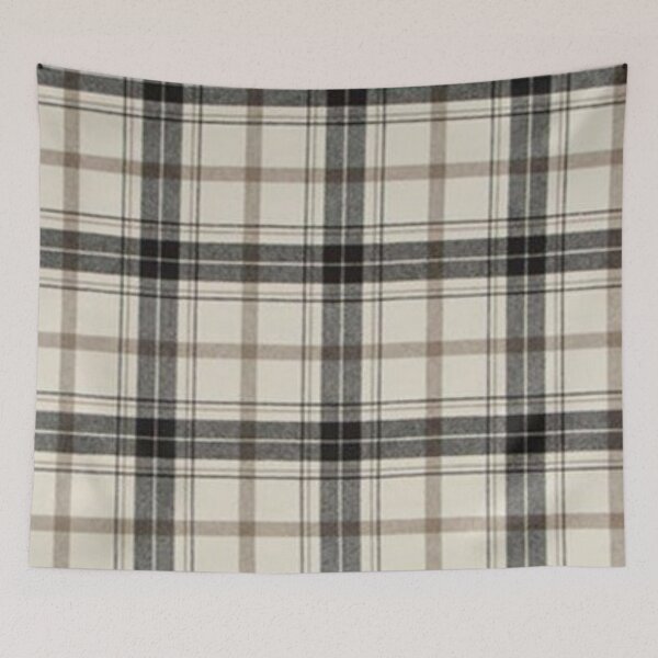 Item preview, cream flannel pattern designed and sold by Madison Elizabeth.