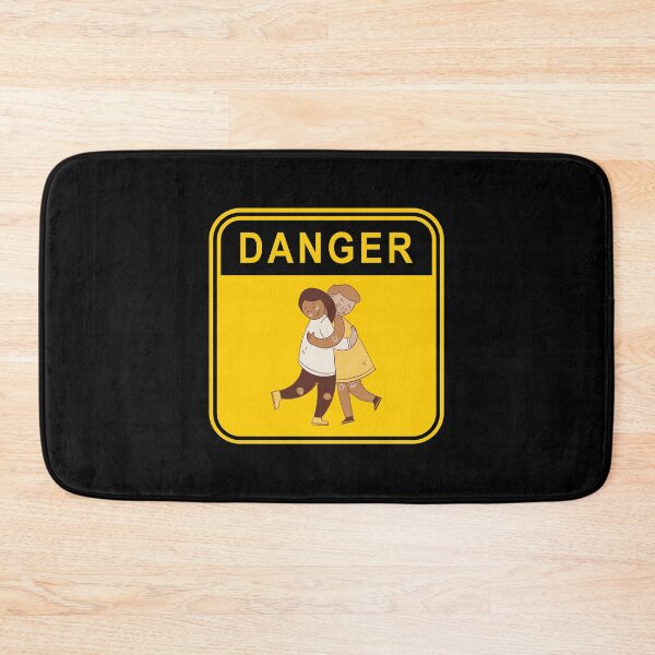 Item preview, DANGER - NO HUGS - LOCKDOWN RULES designed and sold by DontKnowMuch.