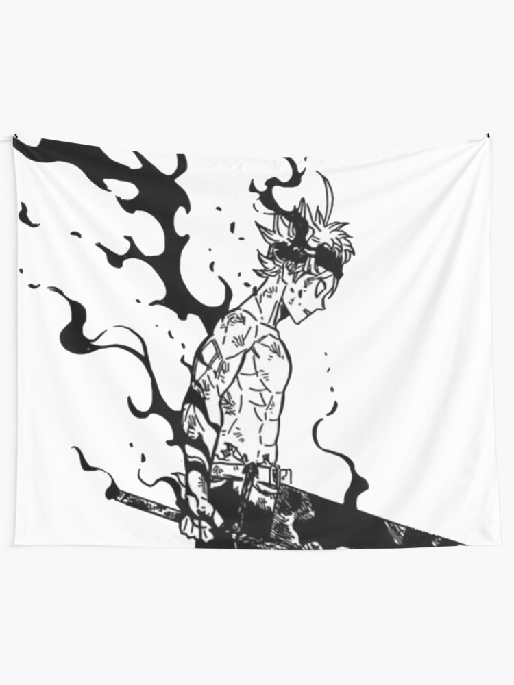 black clover tapestry