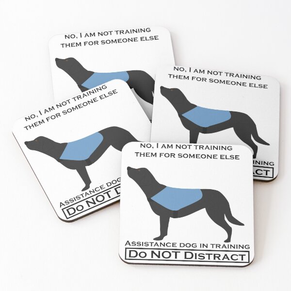 Item preview, No, I Am Not Training Them For Anyone Else (Labrador black, assistance dog) designed and sold by TheMalPals.