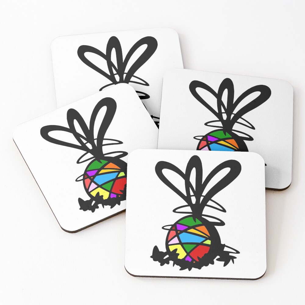Item preview, Coasters (Set of 4) designed and sold by matchabom.