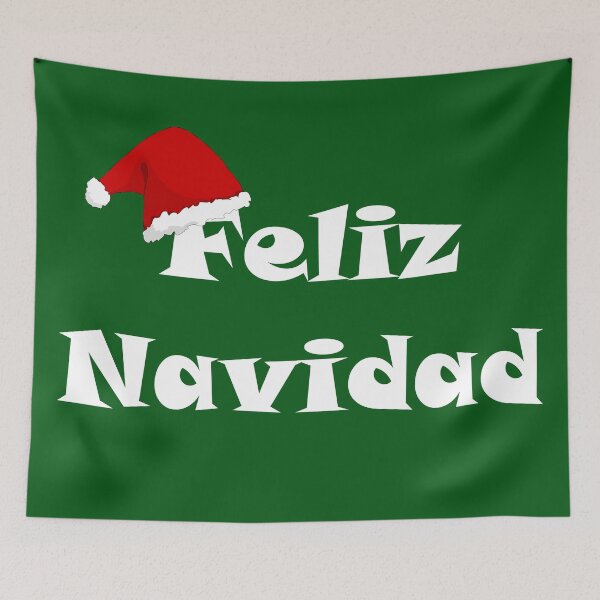 Item preview, Feliz Navidad! Merry Christmas in Spanish designed and sold by ThingsByJoy.
