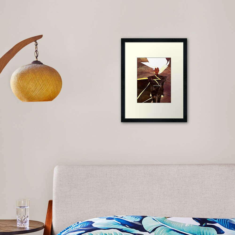 Item preview, Framed Art Print designed and sold by modHero.