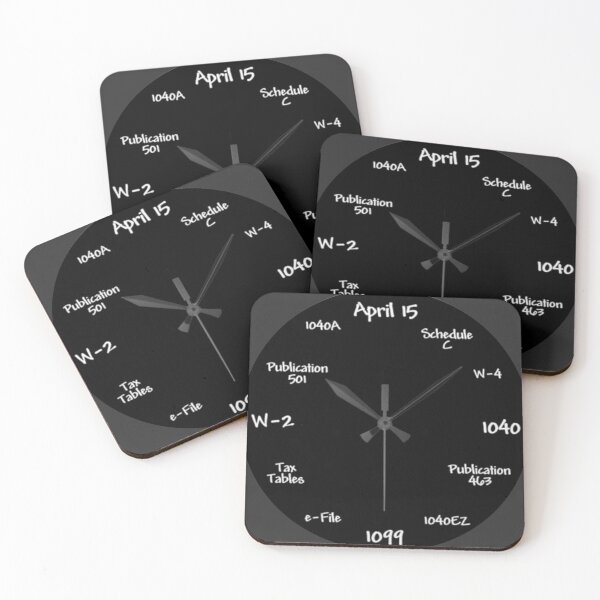 Item preview, Accountant Chalkboard Clock designed and sold by MerciMe.