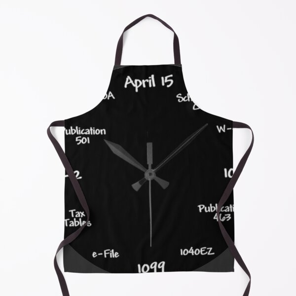 Item preview, Accountant Chalkboard Clock designed and sold by MerciMe.
