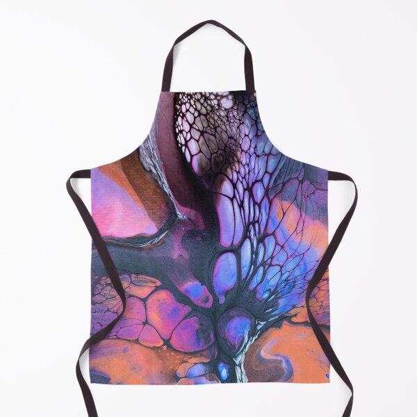 Item preview, Beautiful Purple, Magenta, and Copper Abstract Fluid Art Painting designed and sold by CrystalCoast.