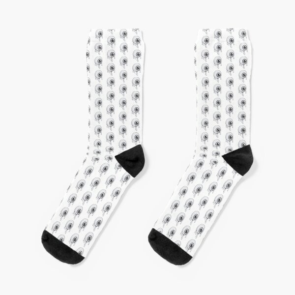 Buy Q for Quinn Organic Cotton Socks Monochrome Monsters at Well