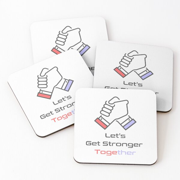 Item preview, Let's Get Stronger Together designed and sold by MJLdesigns.