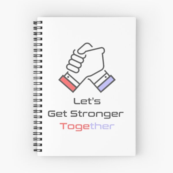 Item preview, Let's Get Stronger Together designed and sold by MJLdesigns.