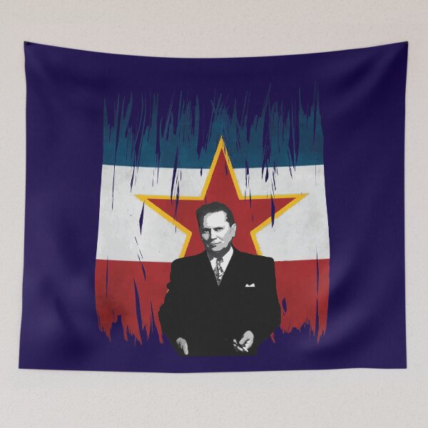 Item preview, Socialist federation of Yugoslavia leader Tito designed and sold by ChatterFox.