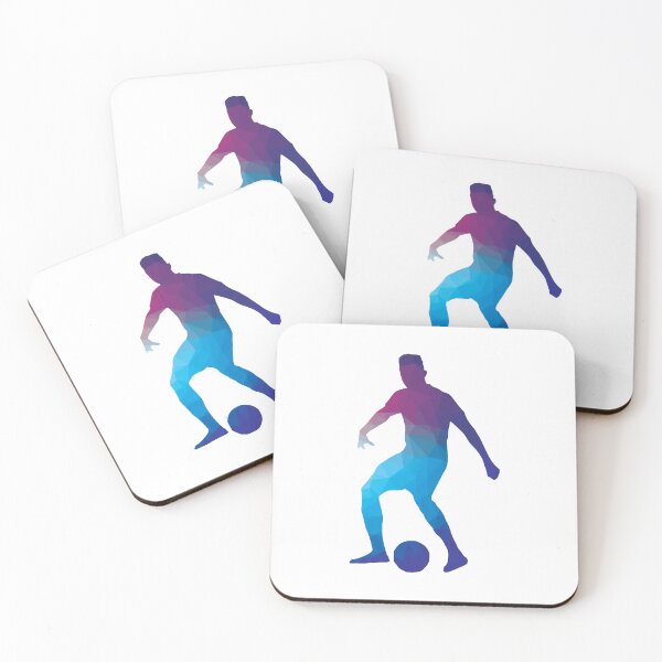 Item preview, Soccer player color silhouette designed and sold by binti163.