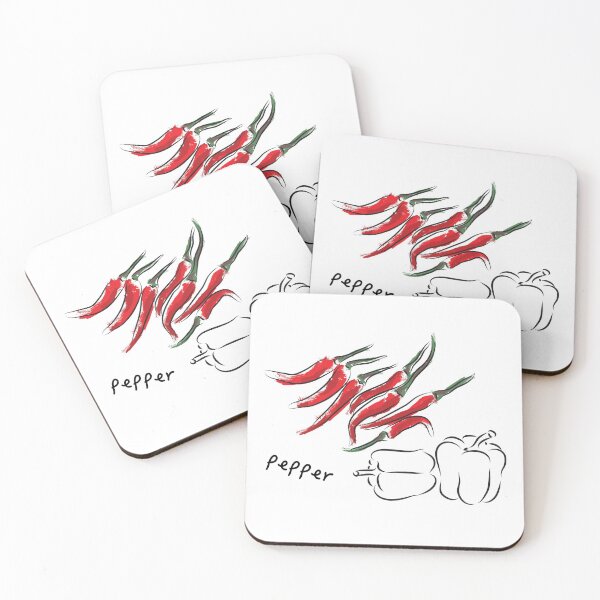 Item preview, set of peppers designed and sold by kim tang.